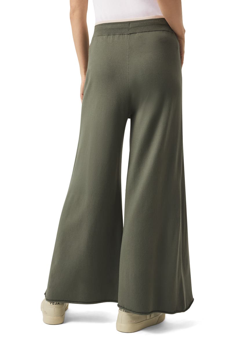 Veronica Crop Wide Leg Sweater Knit Pants, Alternate, color, SOFT VOB/ MOONSTONE