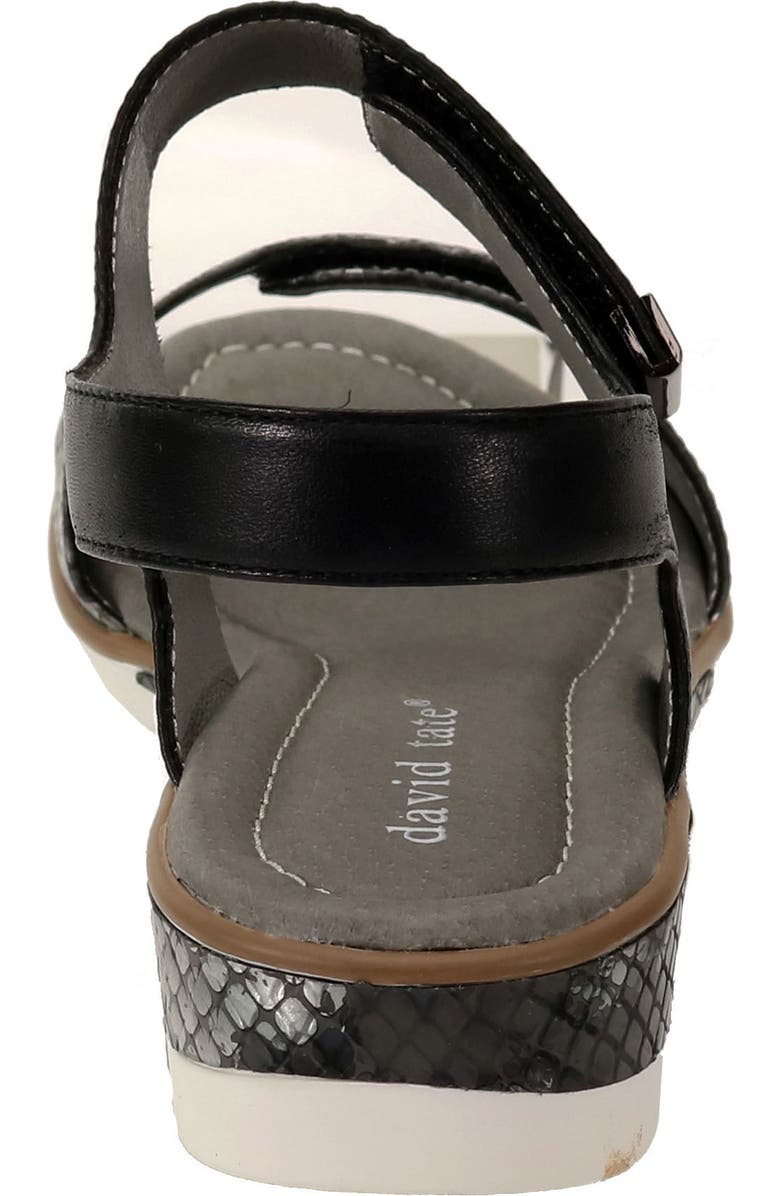 David Tate Civic Slingback Sandal, Alternate, color, Black Multi