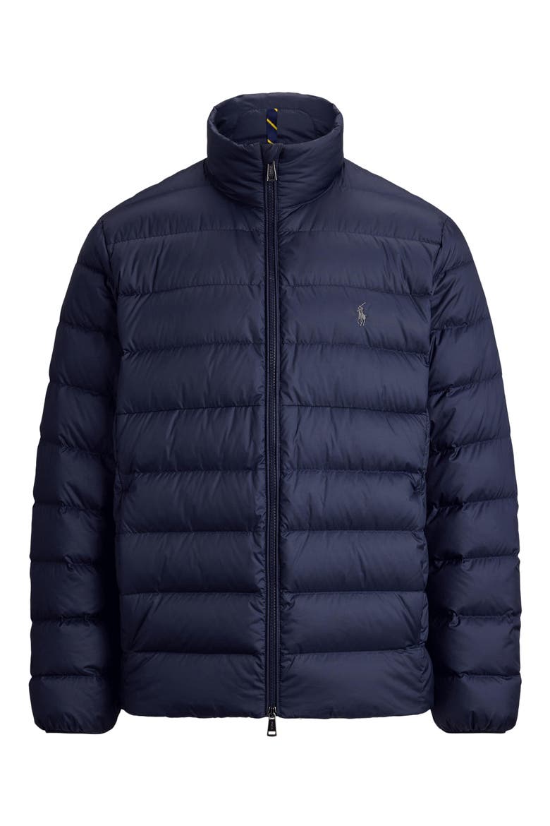 The Colden Water Repellent Packable Down Jacket, Alternate, color, COLLECTION NAVY