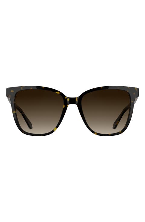 Dira 56mm Rectangular Sunglasses