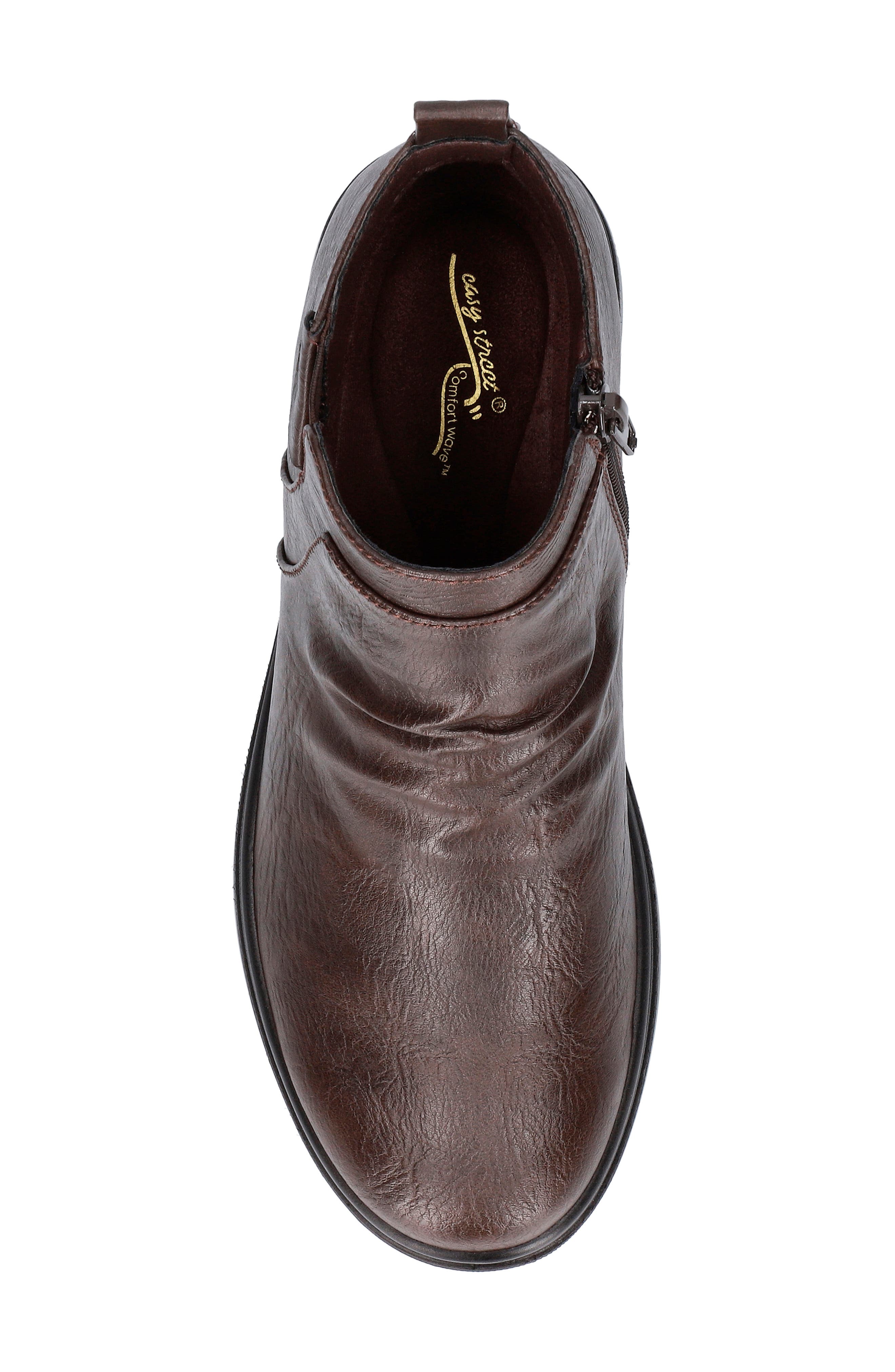 Ariadne Bootie, Alternate, color, BROWN