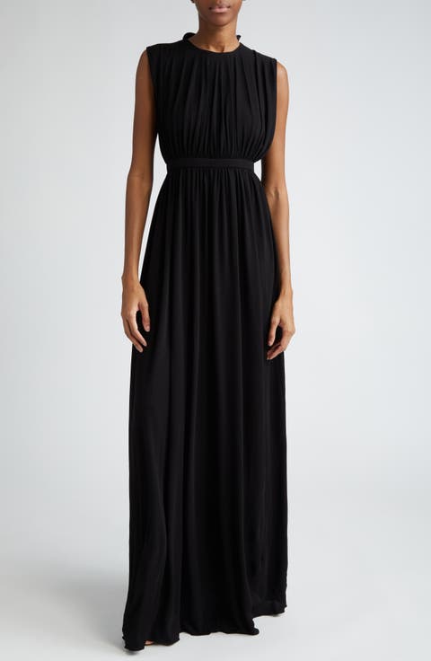 Sleeveless Jersey Maxi Dress