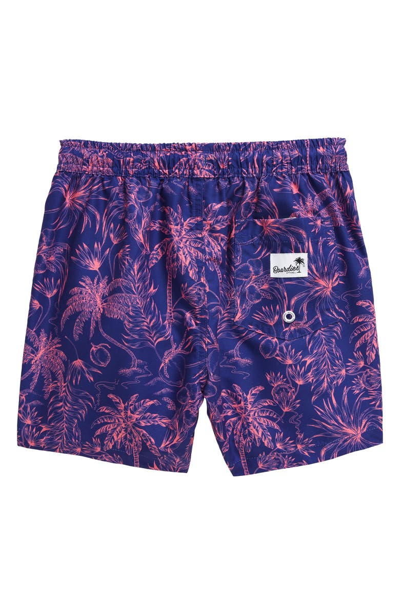 Boardies Kids' Palm Tree Print Swim Trunks, Alternate, color, 
