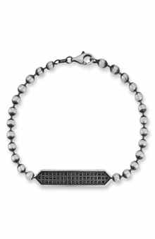 Yield of Men Men's Crystal Bar Bracelet