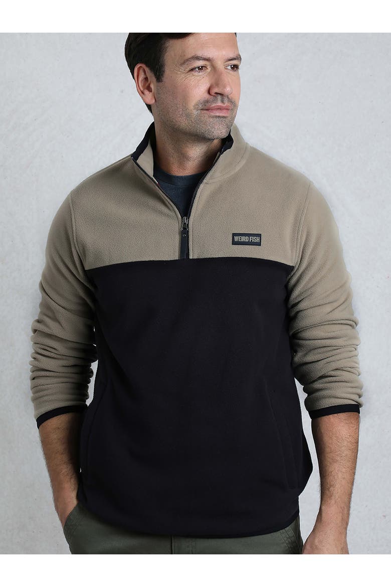 Tristan 1/4 Zip Microfleece, Alternate, color, Flint Stone