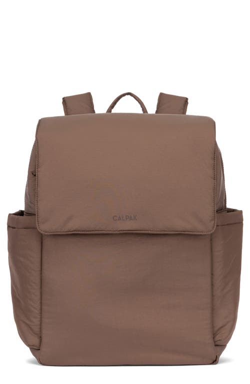 CALPAK Diaper Backpack with Laptop Sleeve in Hazelnut  product