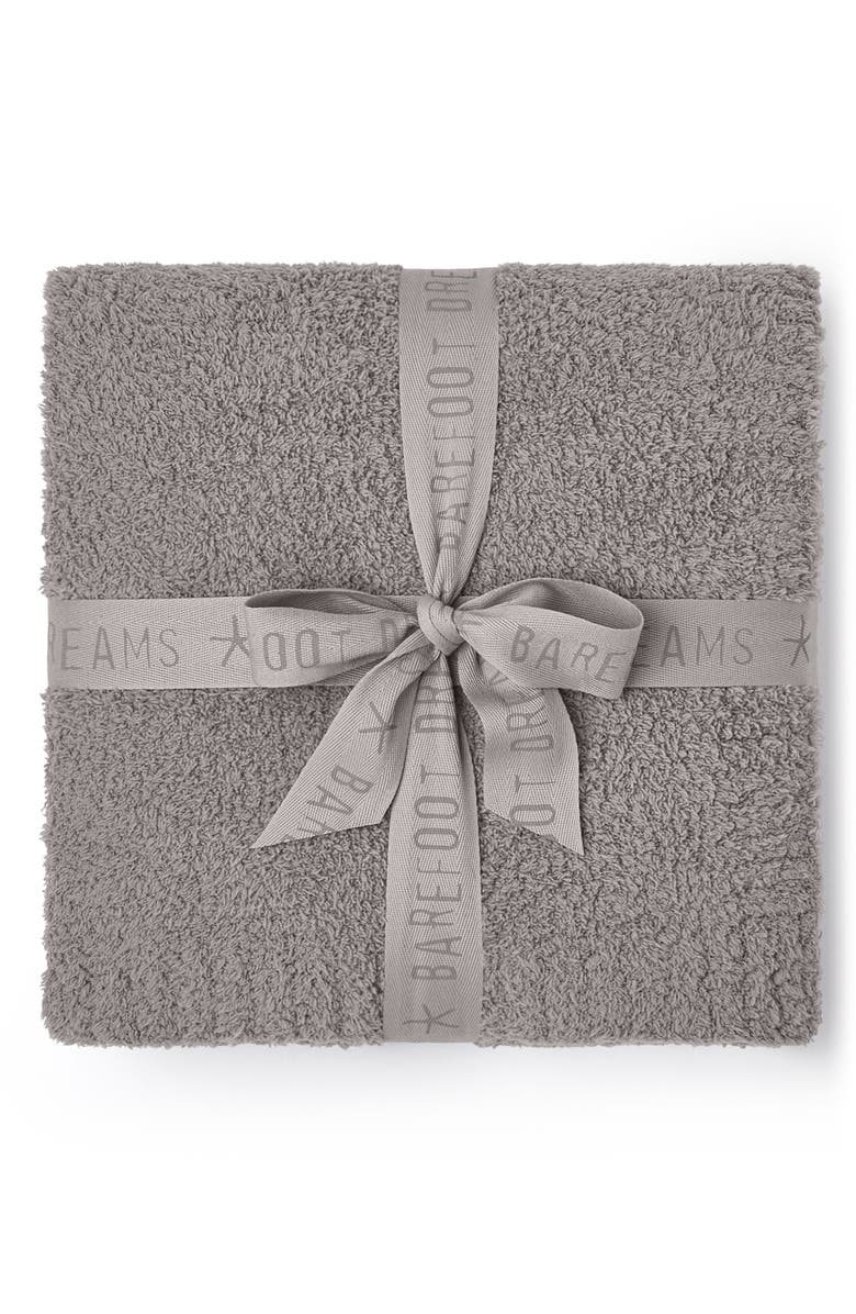 Barefoot Dreams<sup>®</sup> CozyChic<sup>™</sup> Sofa Throw Blanket, Main, color, Dove Gray