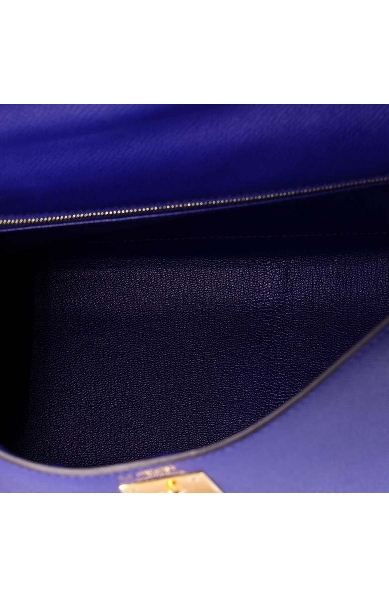 Pre-Owned Hermes Kelly Handbag Bicolor Epsom with Gold Hardware 28, Alternate, color, Bicolor - Bleu Electrique/Nata