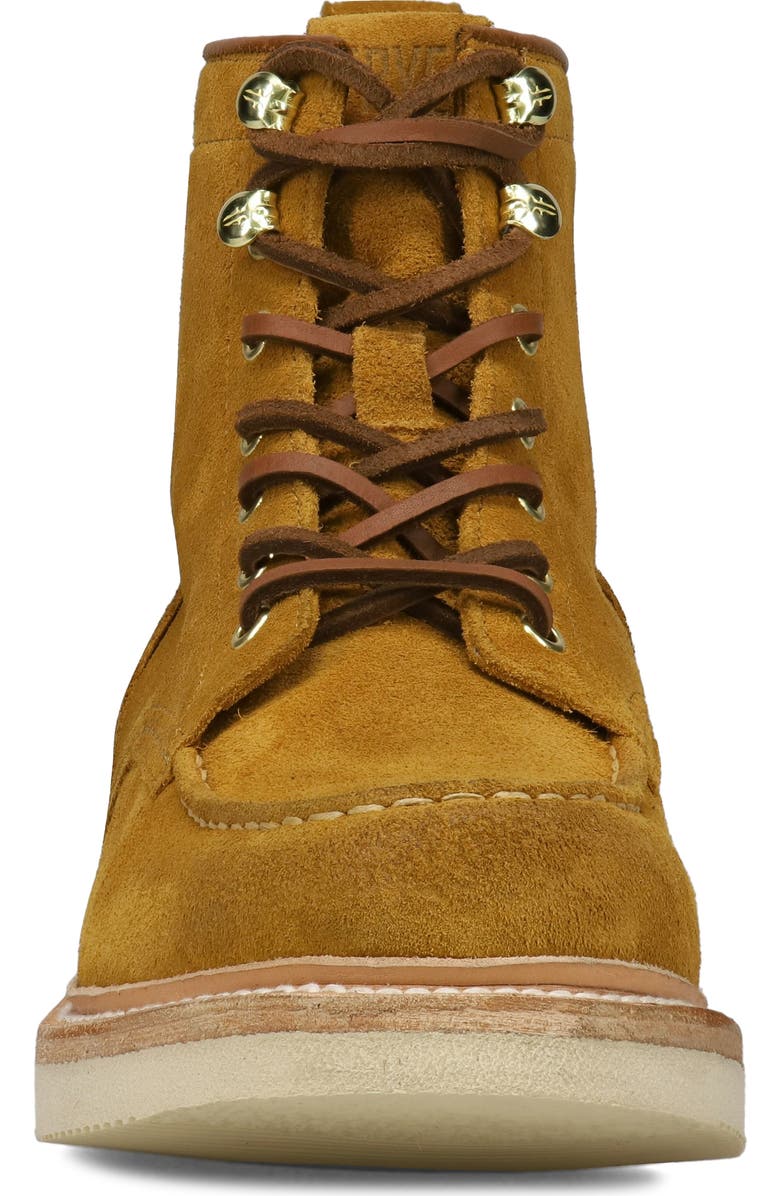 Frye Hudson Work Boot, Alternate, color, Golden Rod