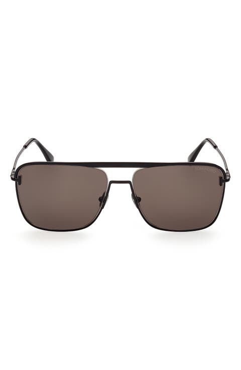 Jake 60mm Navigator Sunglasses