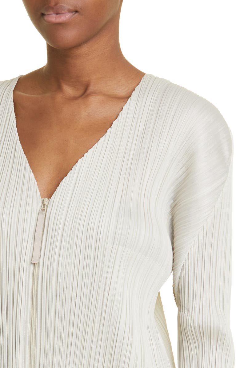 Pleats Please Issey Miyake Monthly Colors September Pleated V-Neck