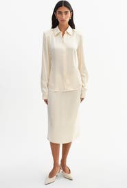 LAMARQUE Mika Satin Skirt