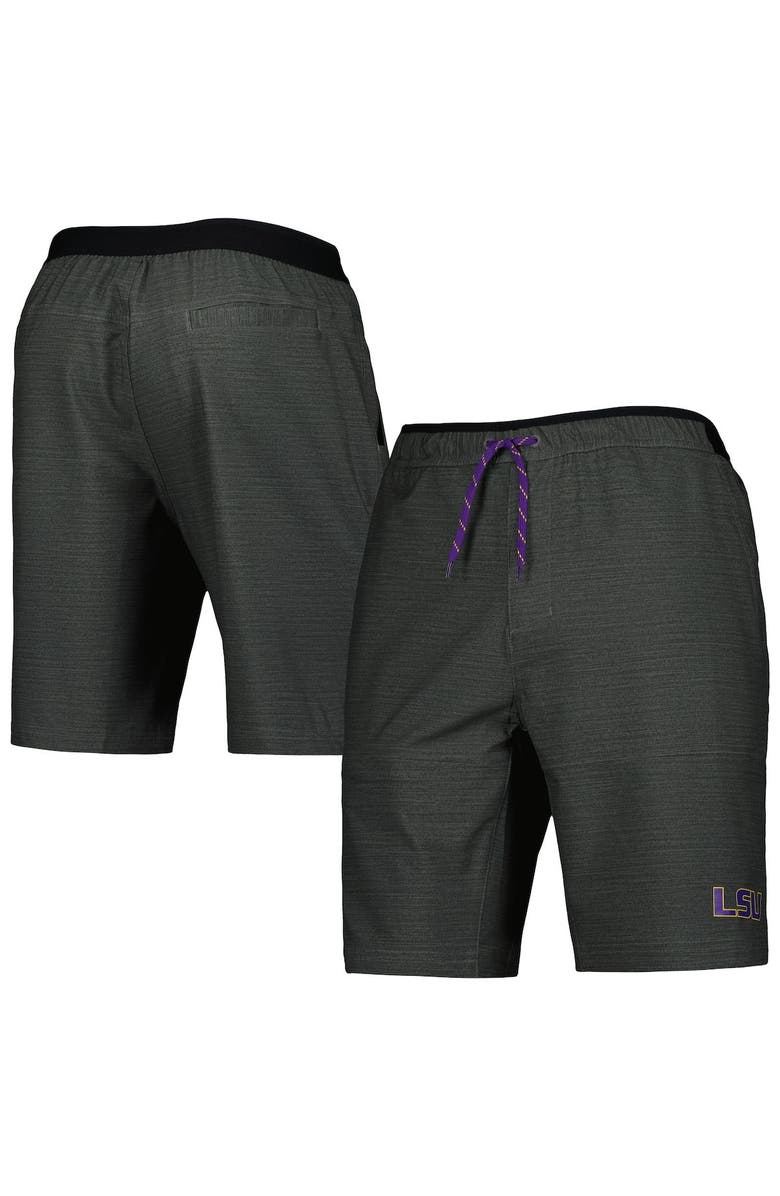 Columbia Men's Columbia Gray LSU Tigers Twisted Creek Omni-Shield Shorts, Main, color, Gray