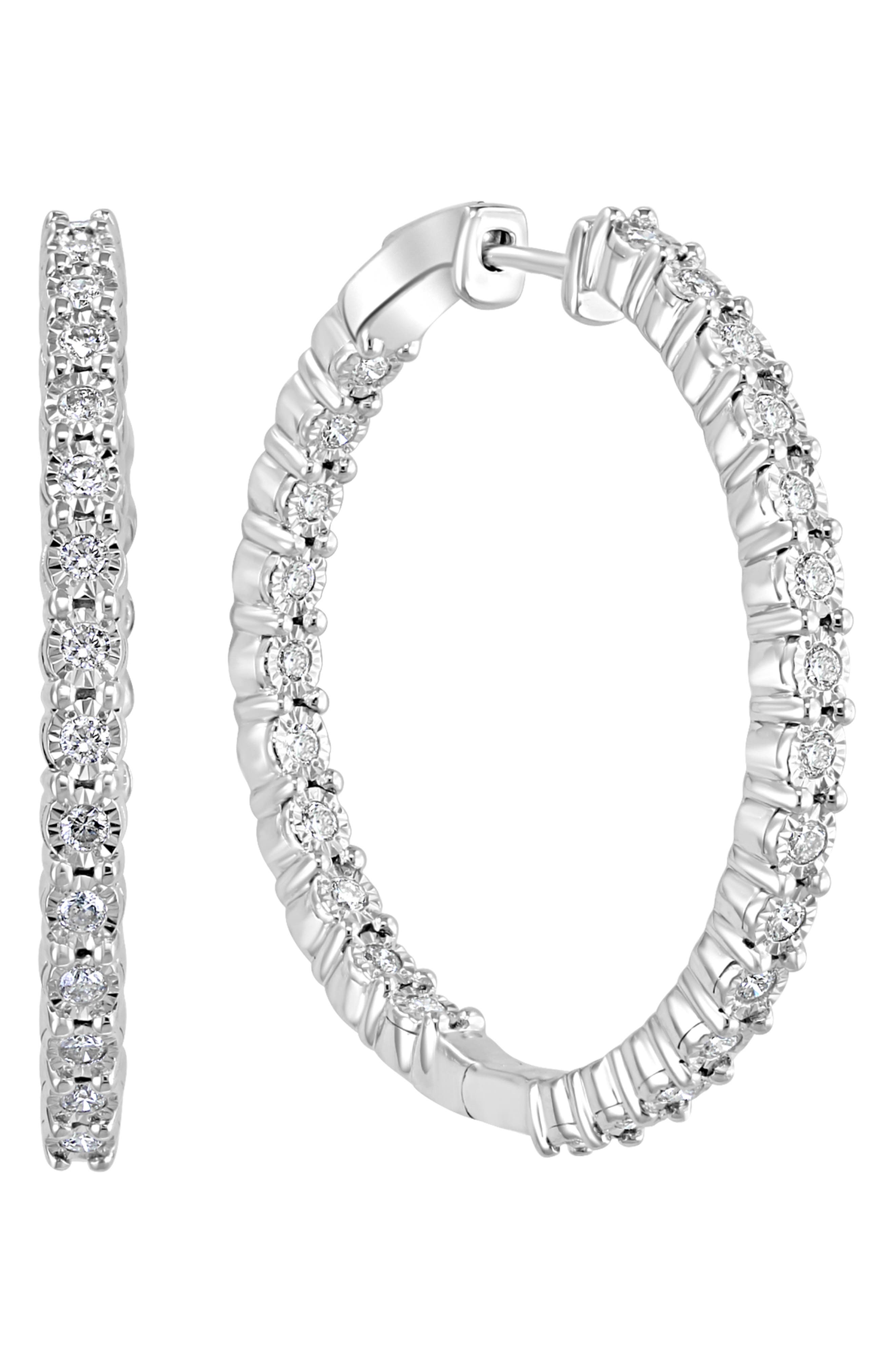 EFFY Diamond Hoop Earrings
