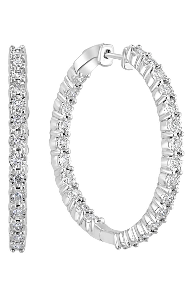 EFFY Diamond Hoop Earrings, Main, color,