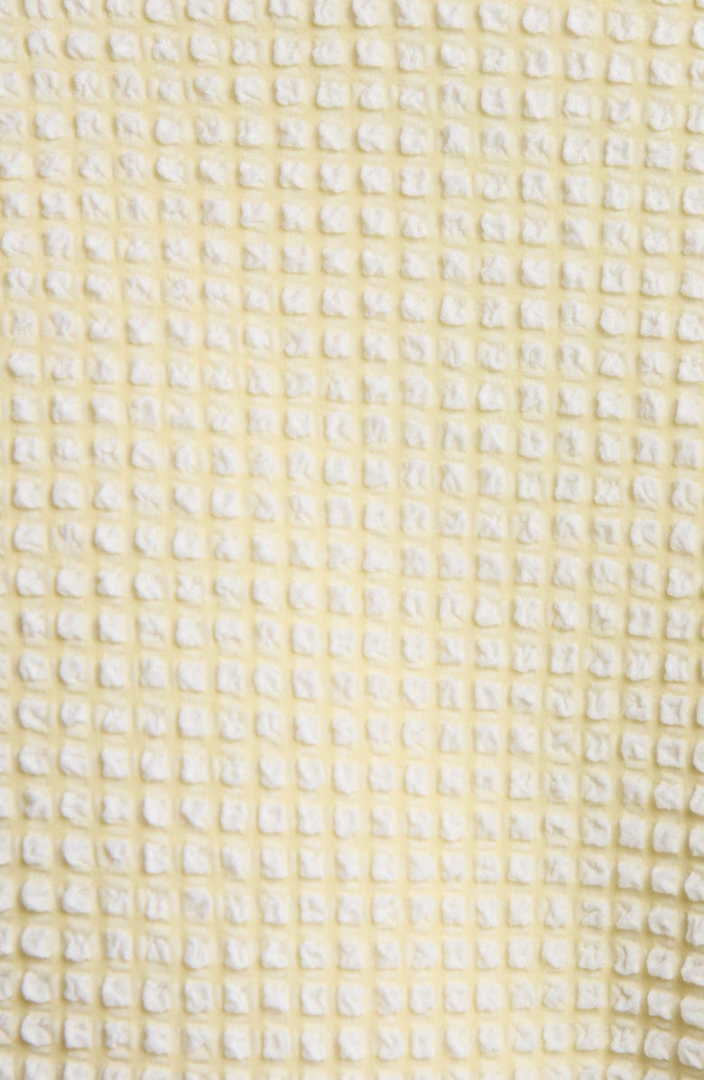 PacSun Rebecca Tie Side Bikini Bottoms, Alternate, color, French Vanilla/ Gingham