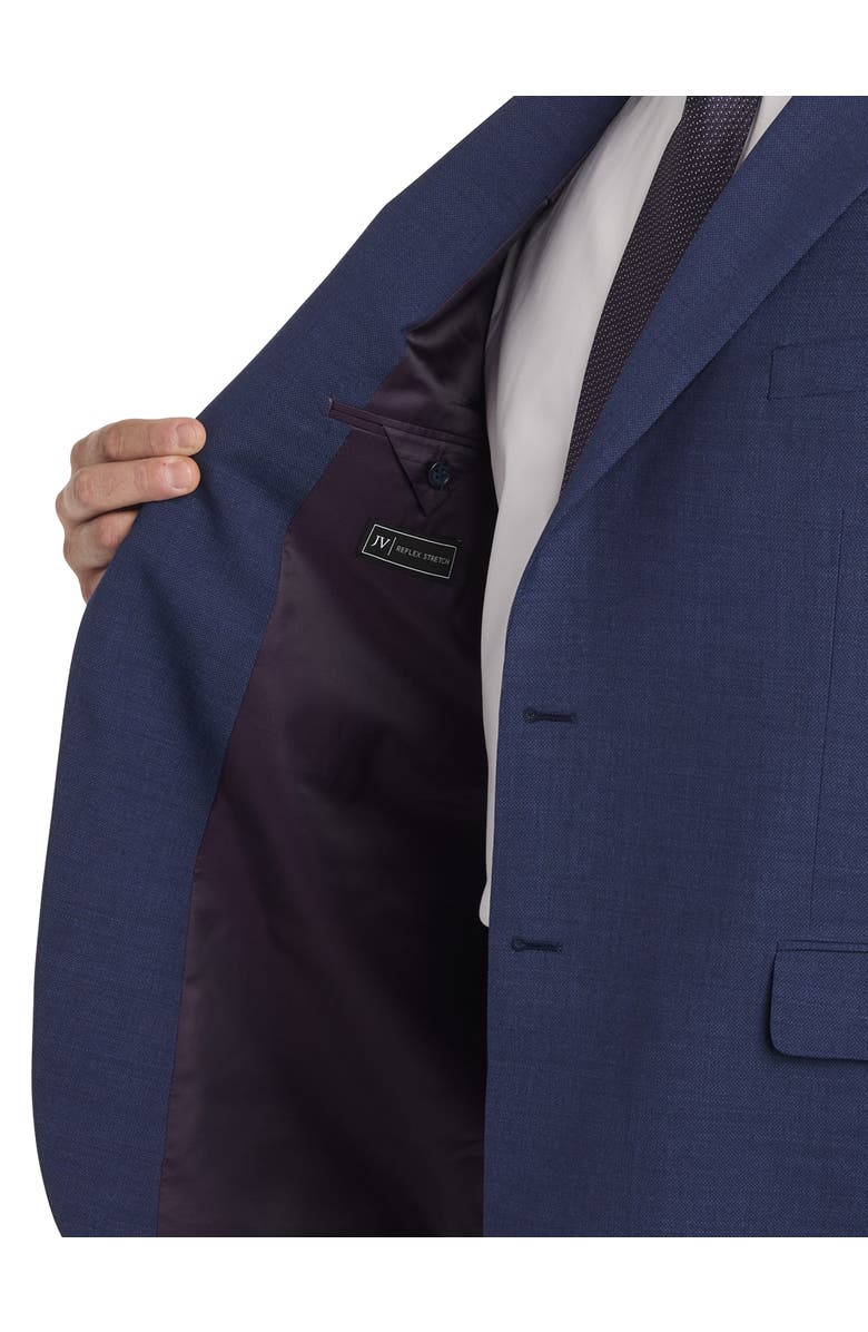 JV Reflex Textured Suit Jacket, Alternate, color, Navy