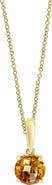 EFFY 14K Yellow Gold Citrine Necklace