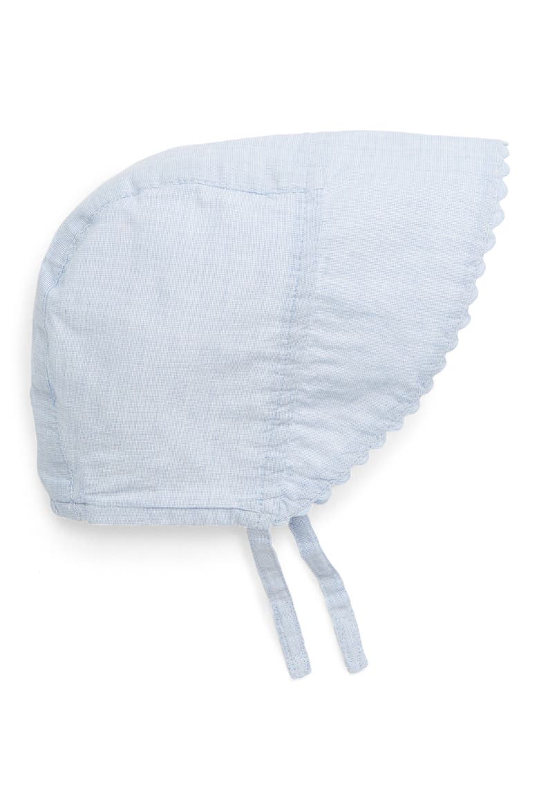 Woven Bonnet, Main, color, BLUE