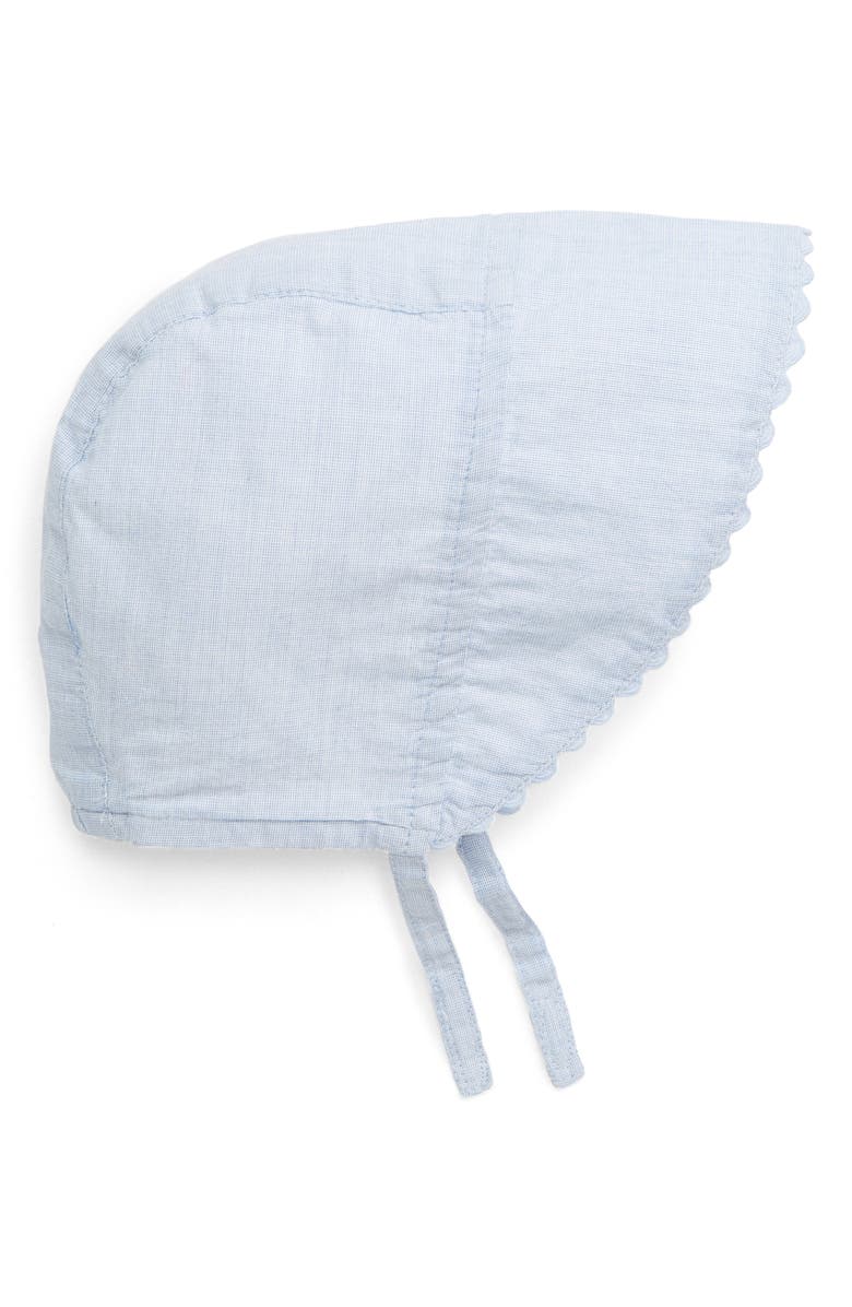 Mini Boden Woven Bonnet, Main, color,