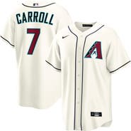 Nike Men's Nike Corbin Carroll Cream Arizona Diamondbacks Home Replica 2.0 Player Jersey