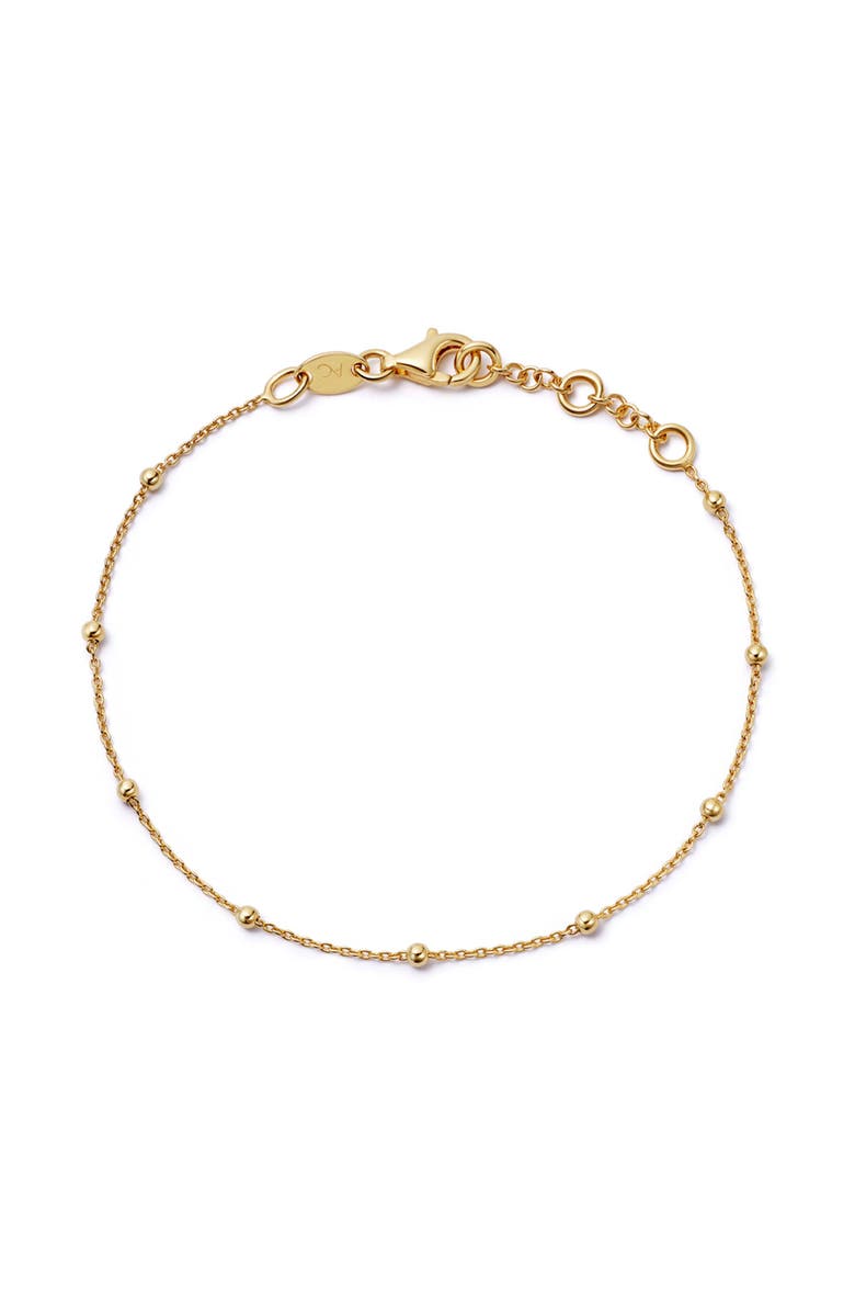 Astley Clarke Gold Aurora Station Bracelet, Main, color, Aurora