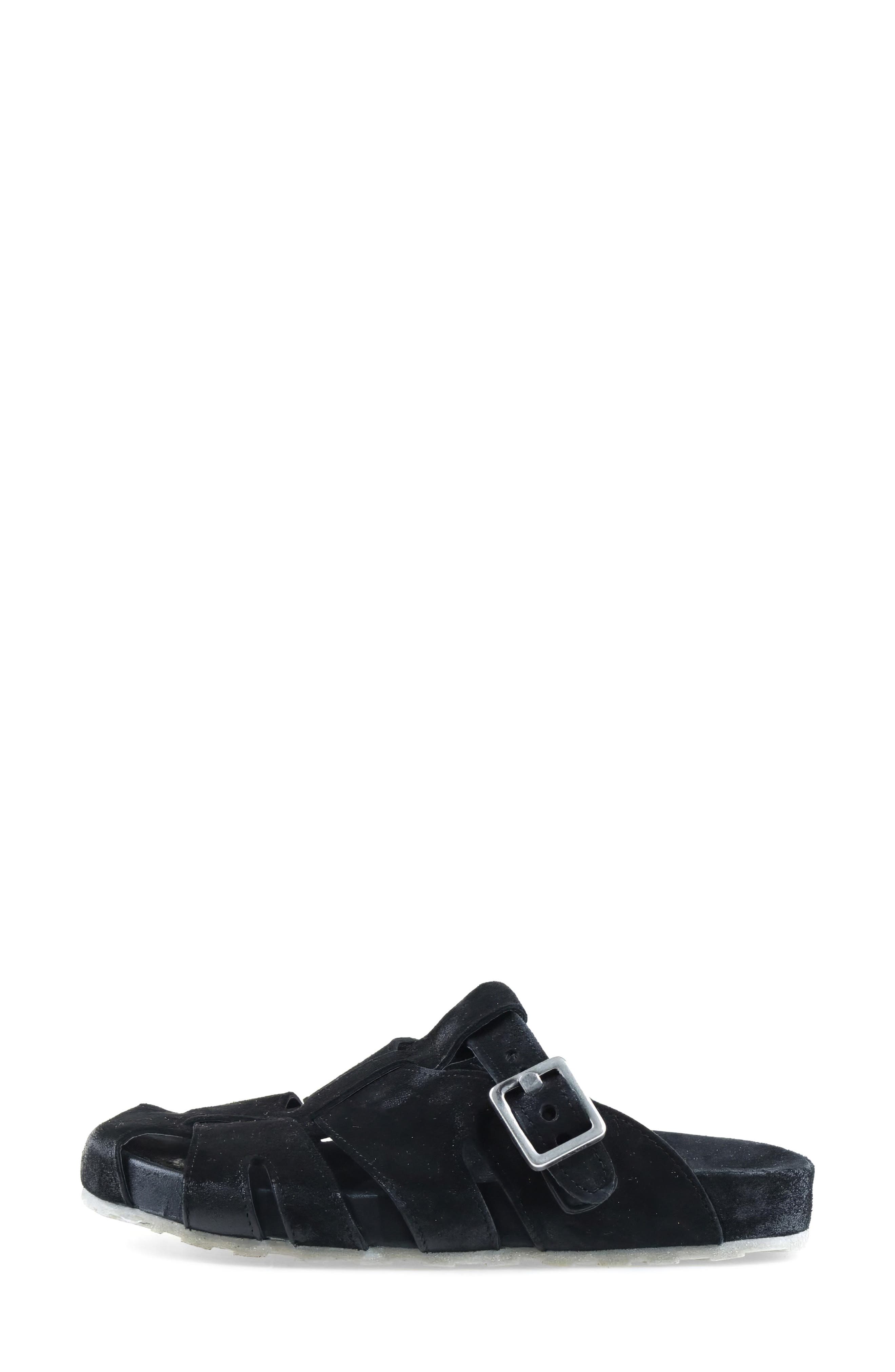 A.S.98 Roland Fisherman Sandal, Alternate, color, Black