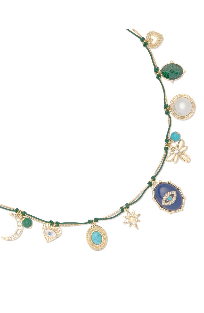 Ramy Brook Sienna Charm Necklace, Alternate, color, Blue Multi