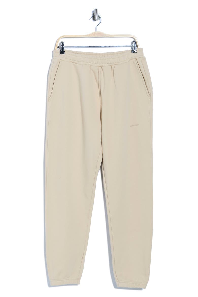 Correre Cotton Fleece Joggers, Alternate, color, SAND