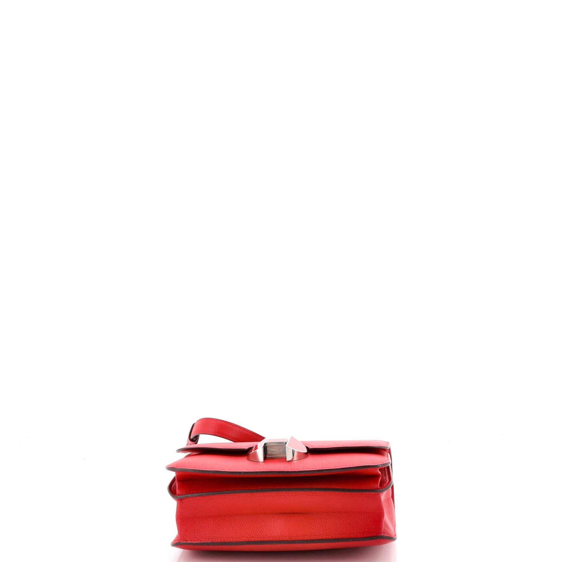 Pre-Owned Hermes 2002 Shoulder Bag Evercolor 20, Alternate, color, Rouge Casaque