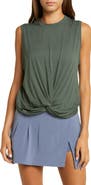Zella Twist Front Tank