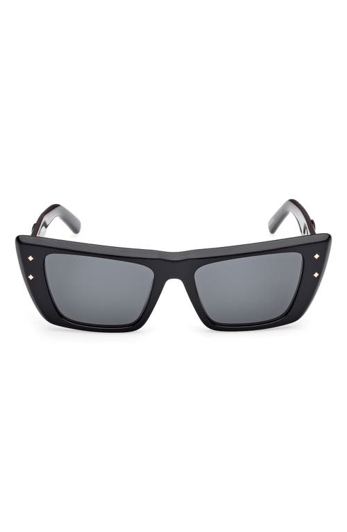 Mcm 52mm Cat Eye Sunglasses In Black