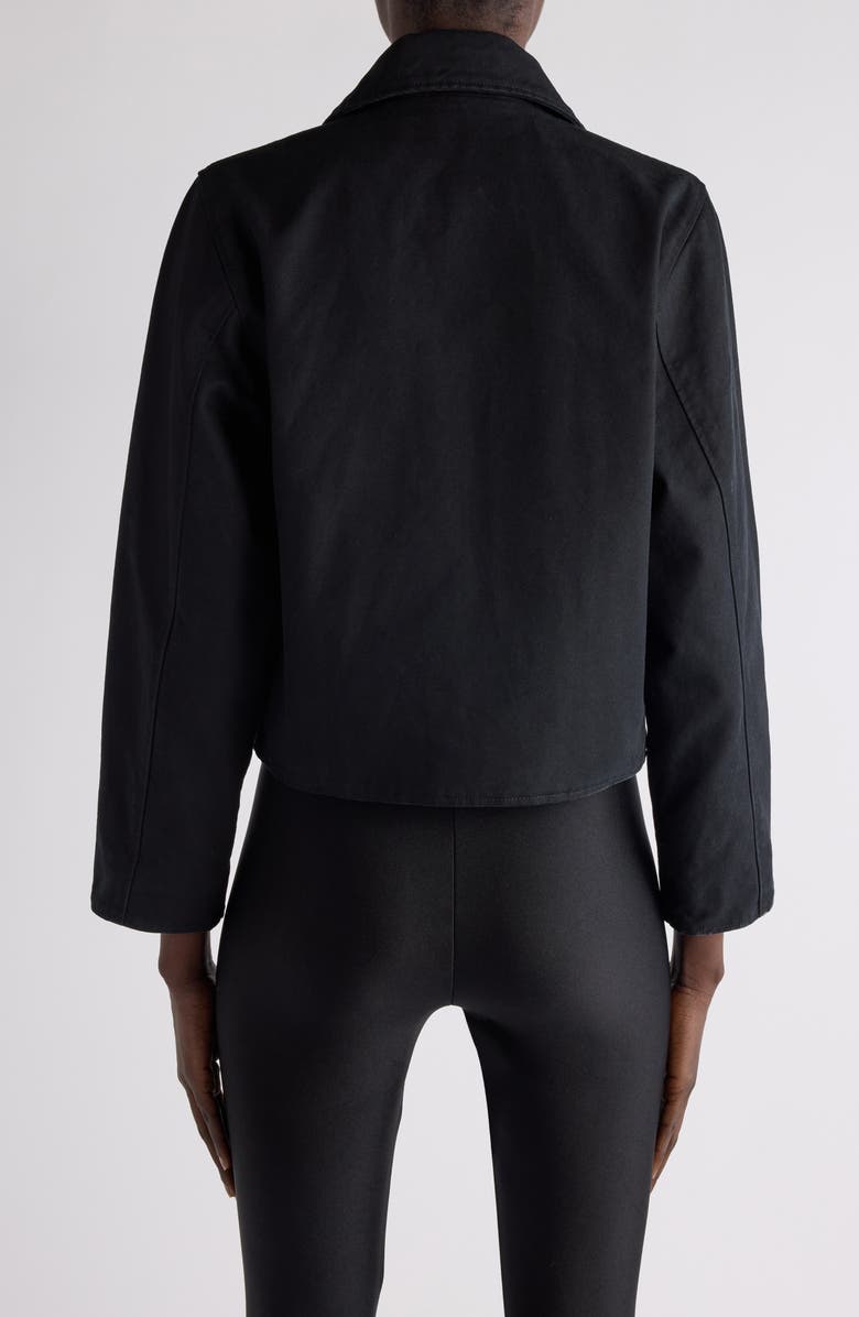 Balenciaga BB Garderobe Cotton Canvas Shrunk Parka, Alternate, color, 