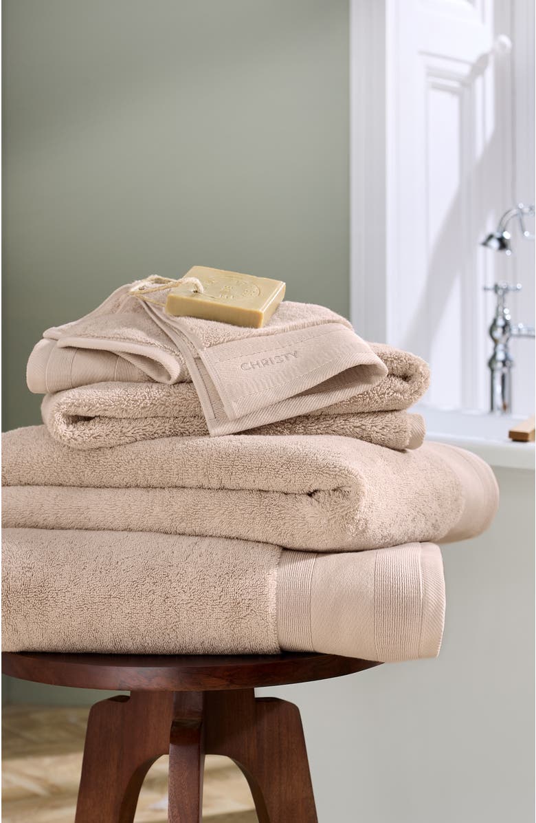 CHRISTY Signature Luxury 100% Turkish Cotton 8 Piece Towel Set, Alternate, color, Shell Pink