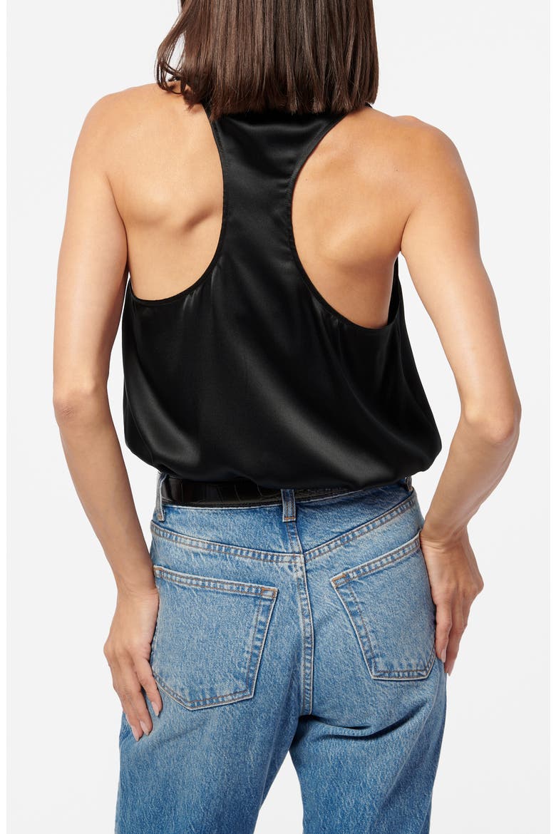 Jane Silk Charmeuse Tank, Alternate, color, BLACK