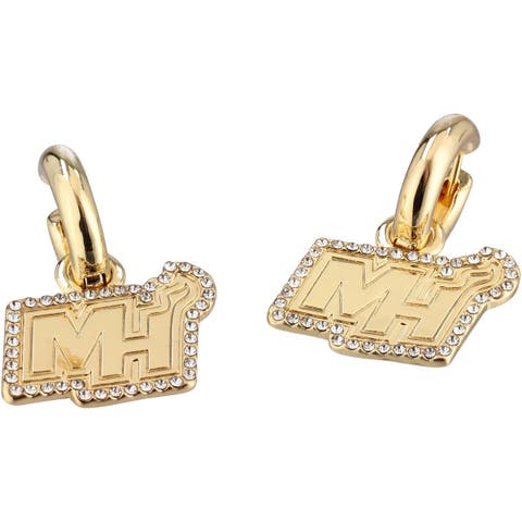 Miami Heat Huggie Earrings