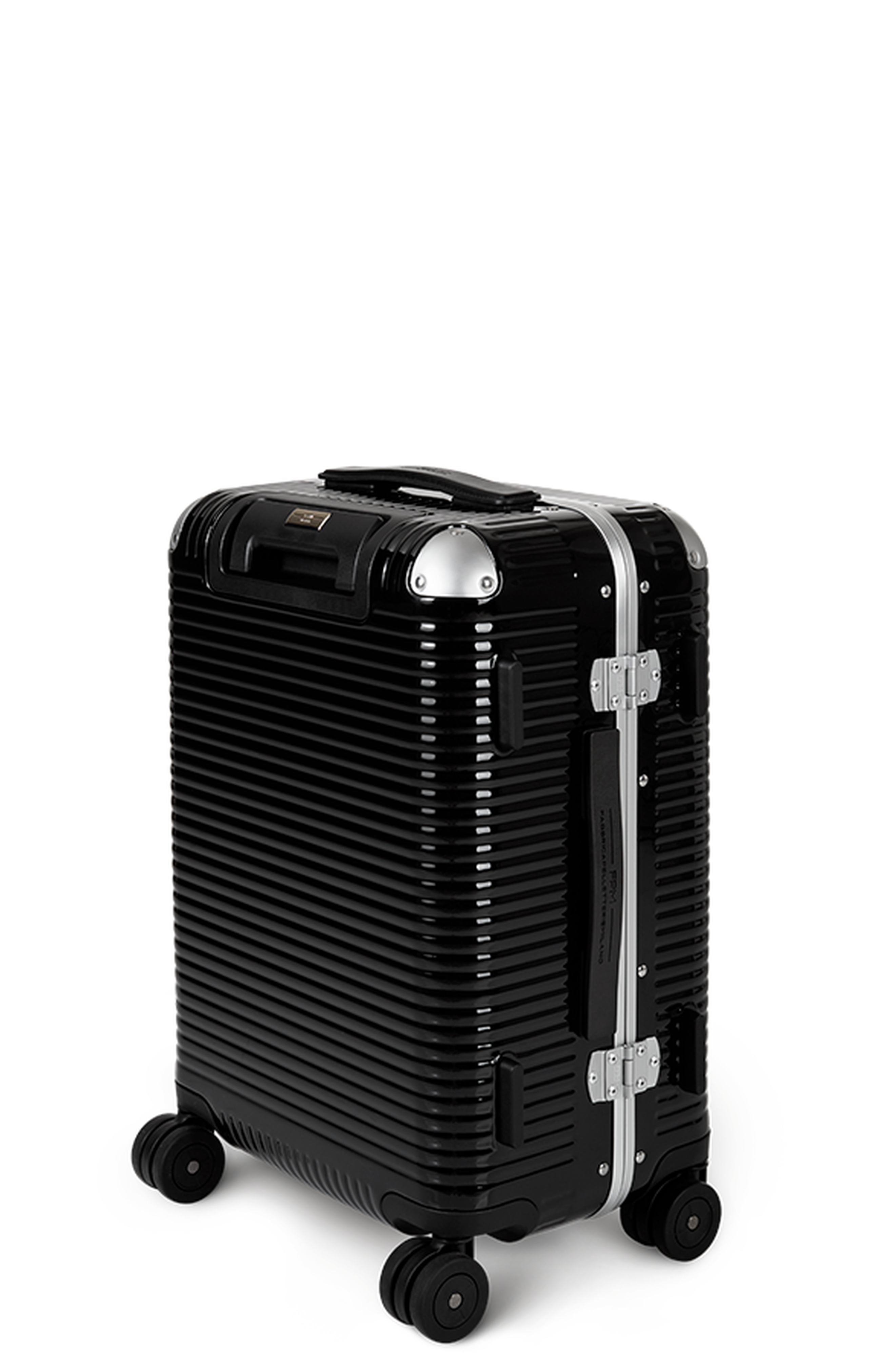FPM - Fabbrica Pelletterie Milano - US Bank Light Spinner 55 Suitcase, Alternate, color, Licorice Black
