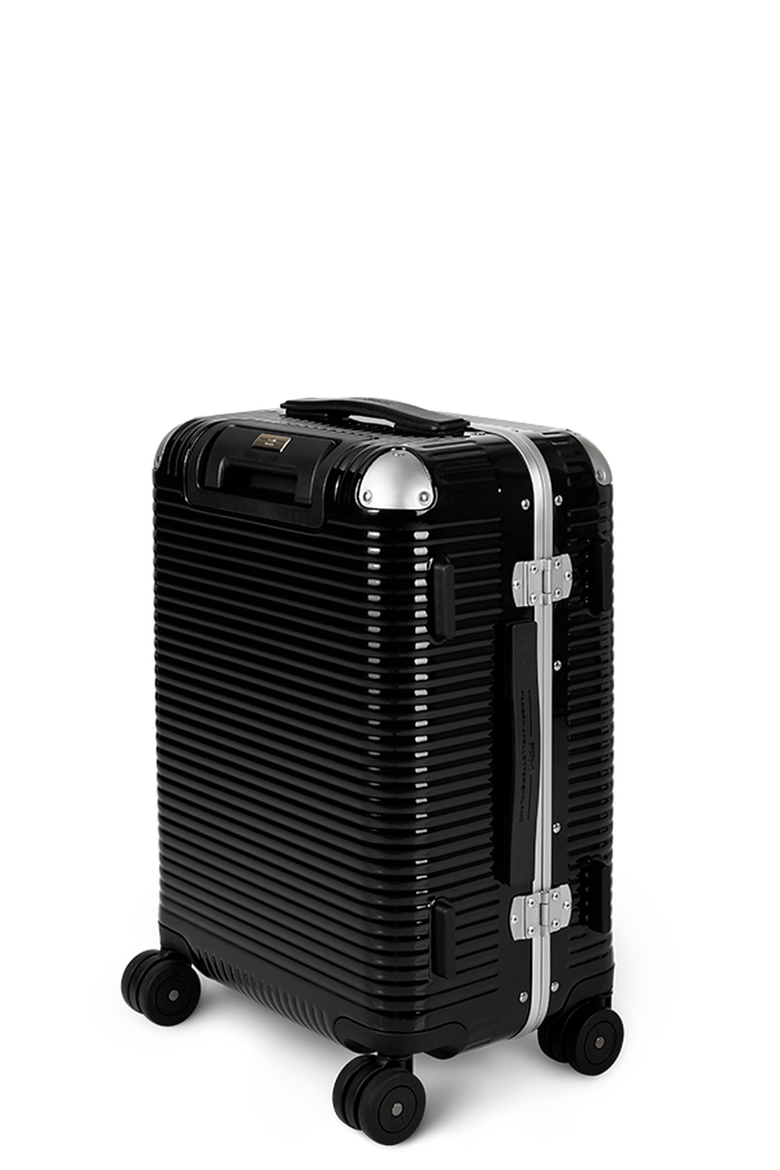 Bank Light Spinner 55 Suitcase, Alternate, color, Licorice Black