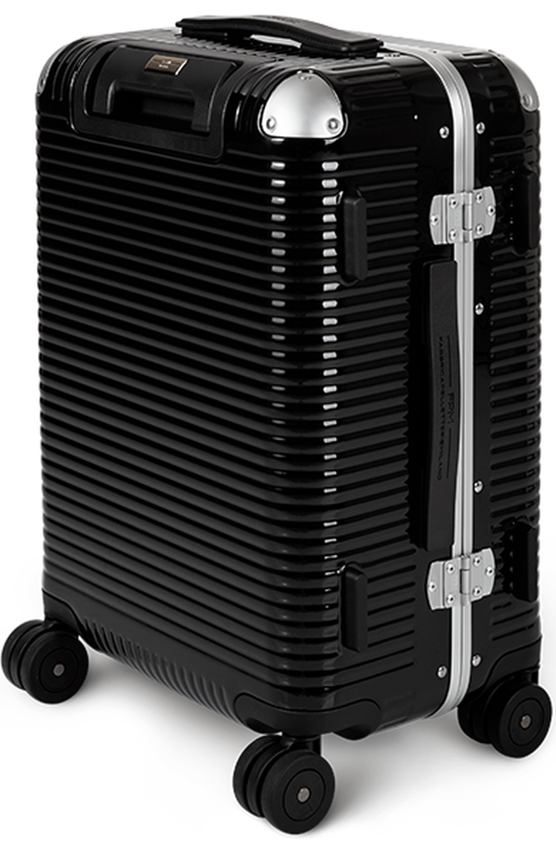 FPM - Fabbrica Pelletterie Milano - US Bank Light Spinner 55 Suitcase, Alternate, color, Licorice Black