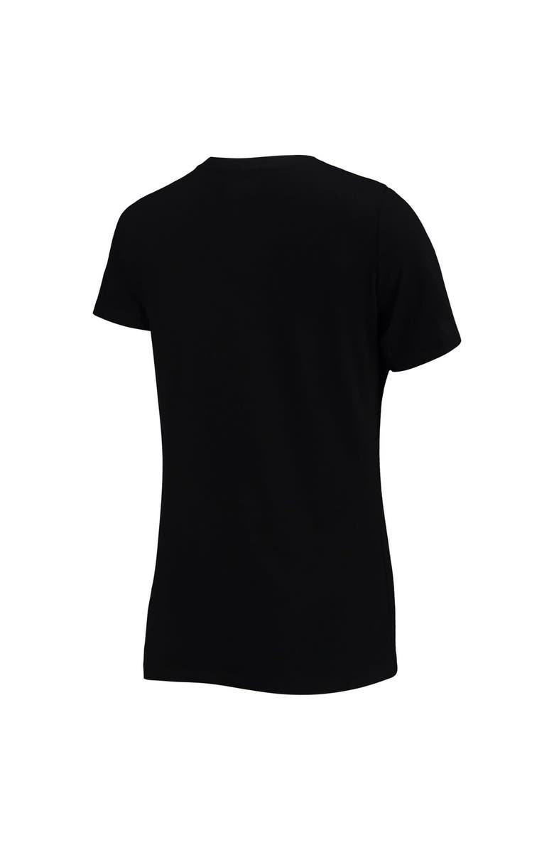 New Era Women's New Era Black Washington Commanders V-Neck T-Shirt, Alternate, color, Black