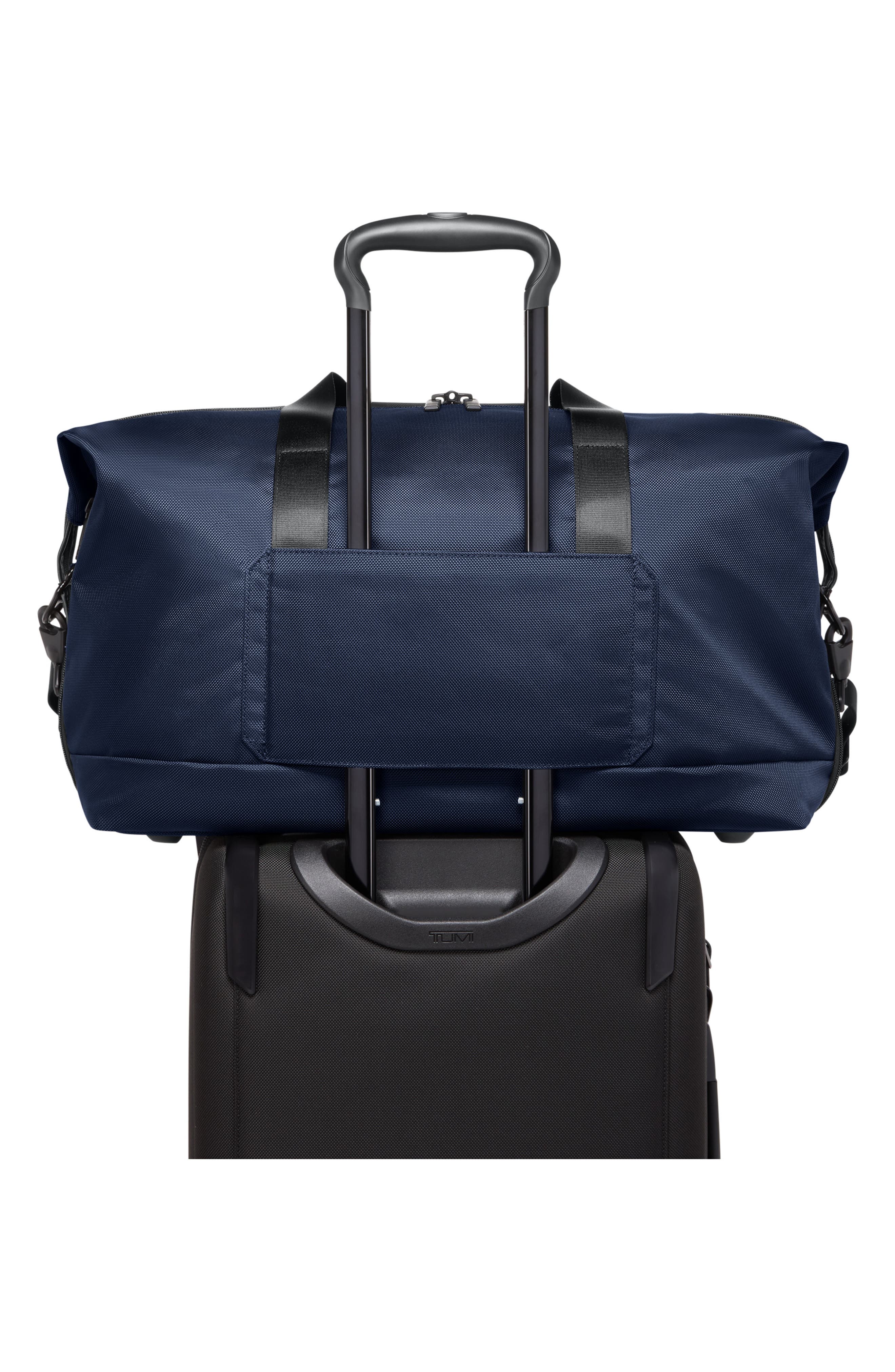 Double Expansion Duffel, Alternate, color, NAVY