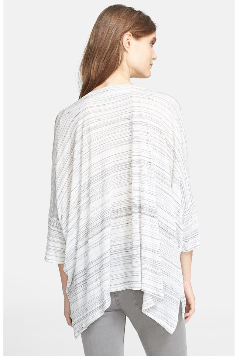 Oversized Tee, Alternate, color, NATURAL/ BLACK