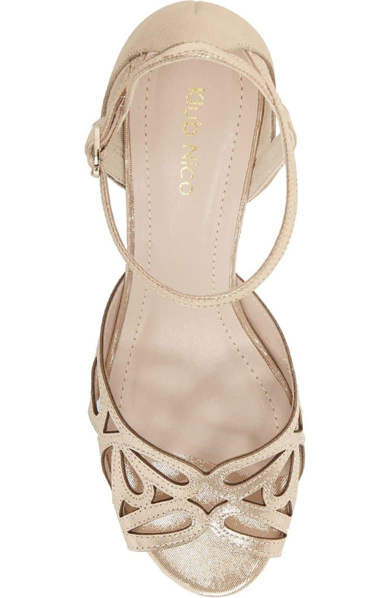 Klub Nico 'Kismet' Wedge Sandal, Alternate, color,