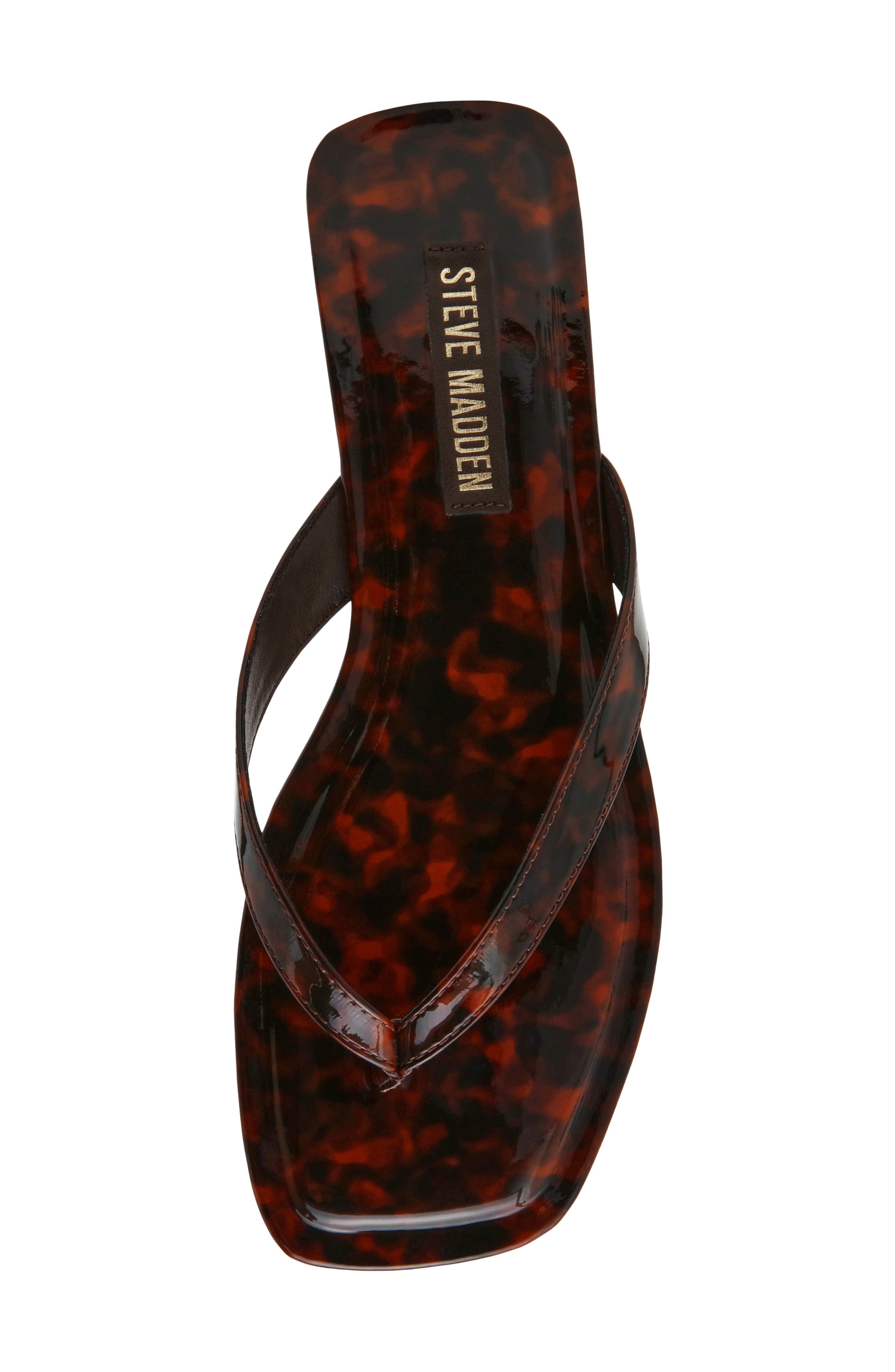 Trella Flip Flop, Alternate, color, TORTOISE