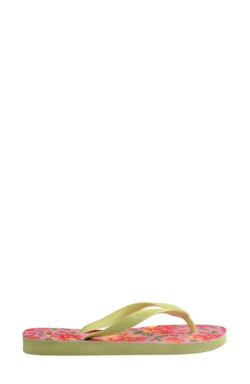 HAVAIANAS HAVAIANAS X FARM RIO NEON FLORAL FLIP FLOP