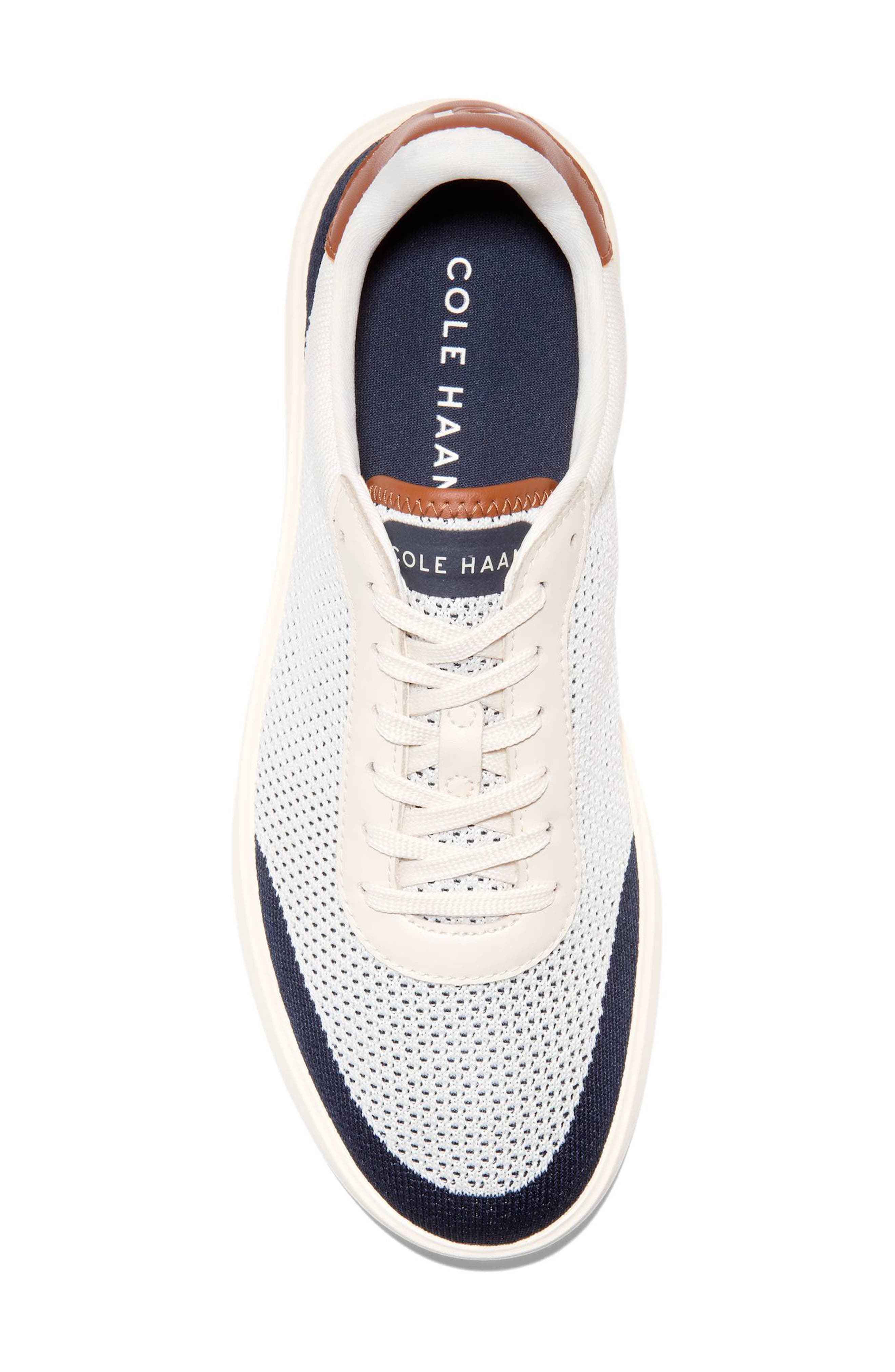 Cole Haan Grand Crosscourt Daily Stitchlite Sneaker, Alternate, color, Ivory/ British Tan/ Ivory