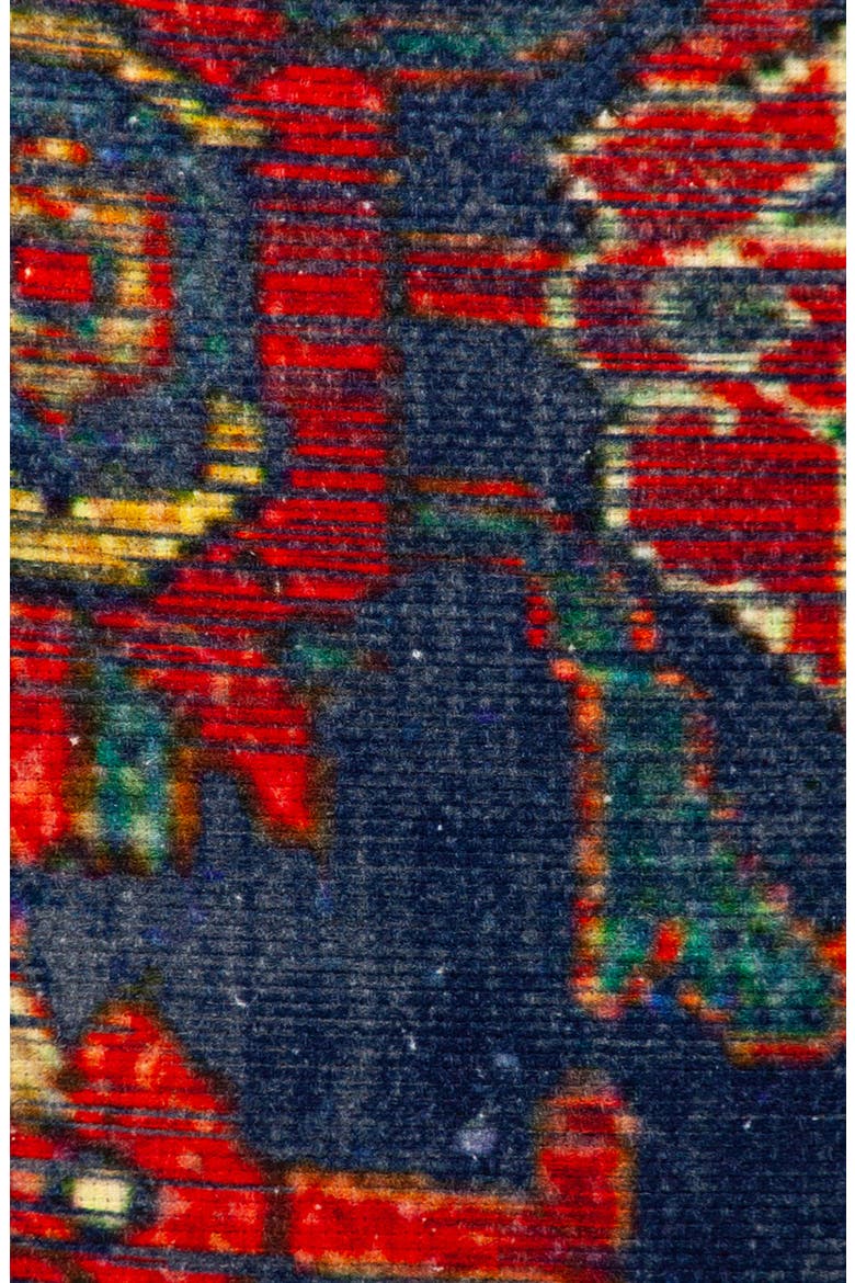 Tapestry Cotton Accent Pillow, Alternate, color, BLUE