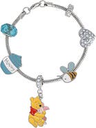 Winnie the Pooh Beaded Charm Bracelet