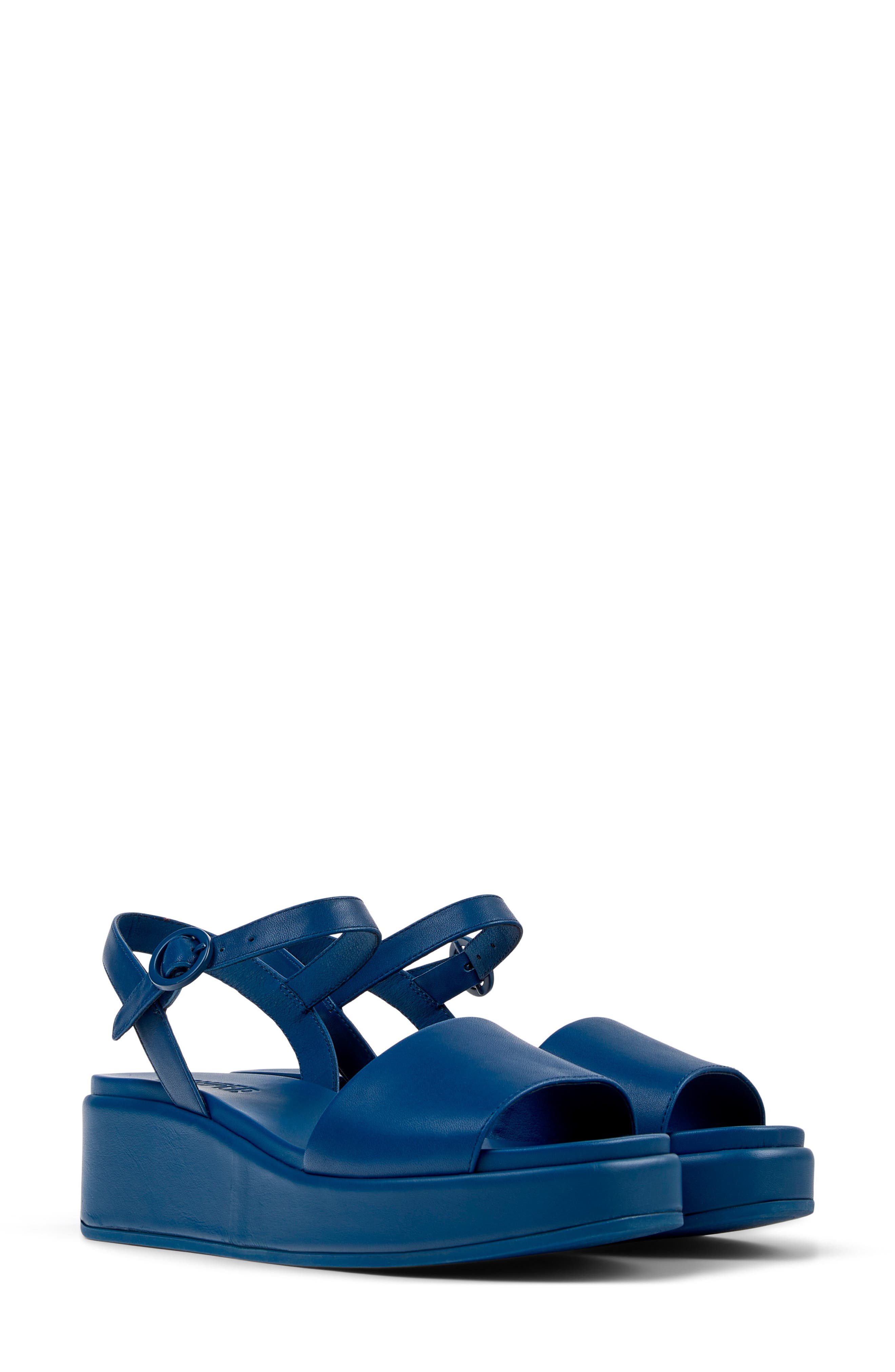 Camper Misia Platform Sandal, Main, color, 