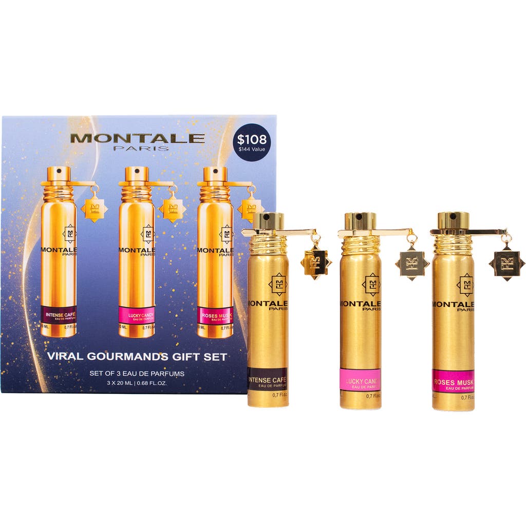 MONTALE PARIS MONTALE PARIS VIRAL GOURMAND TRAVEL FRAGRANCE SET